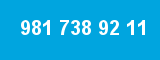 981 738 92 11 981 738 92 11